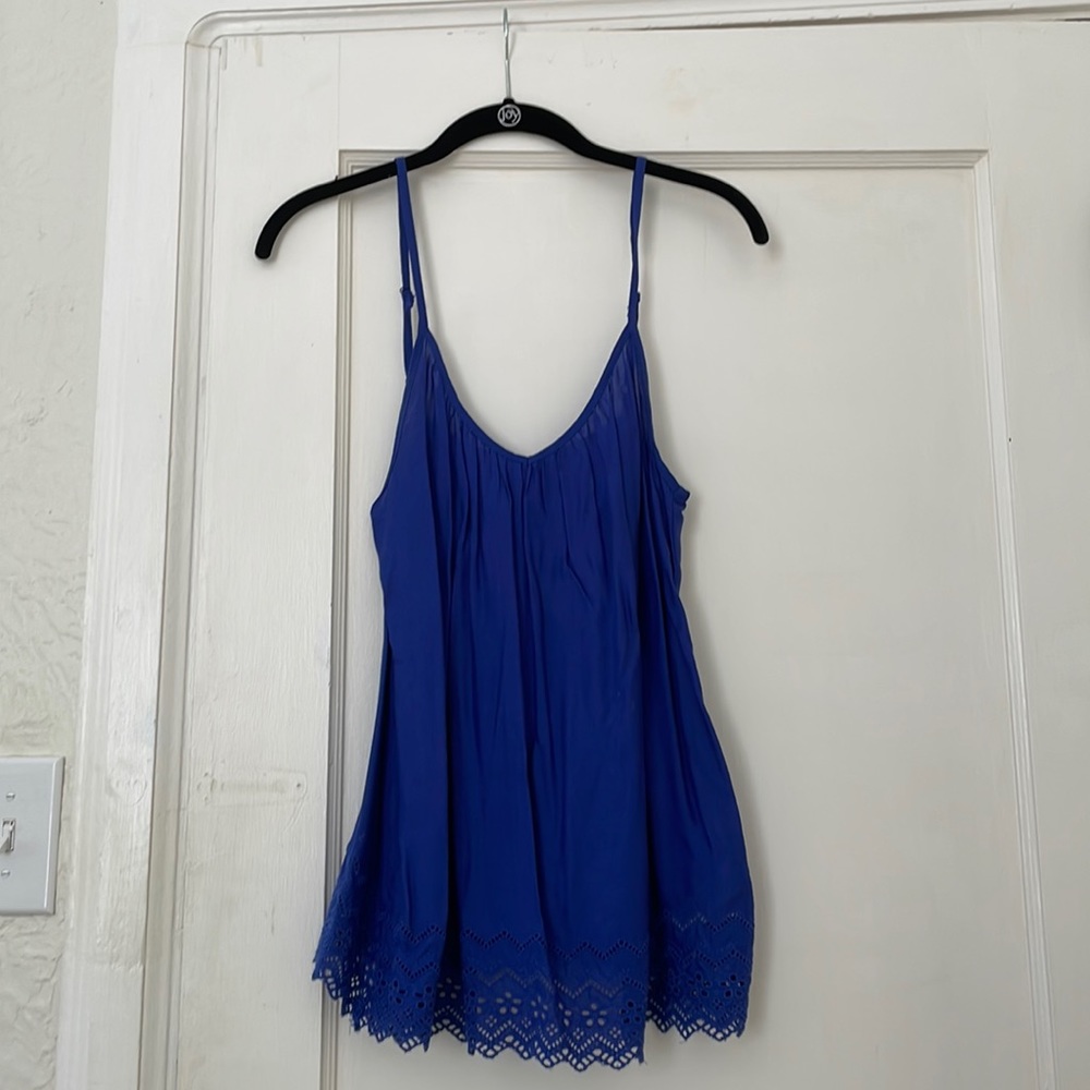 Gap blue camisole S 100% Rayon